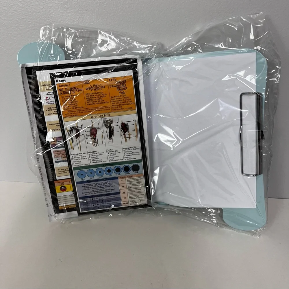 Folding Clipboard | Doctor| Nursing Foldable Clipboard Storage New - Picture 11 of 12